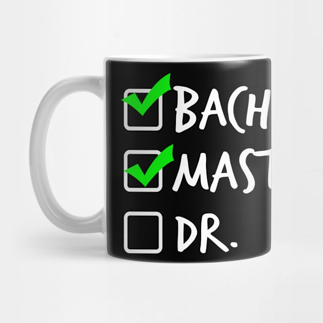 Bachelor - Master - DR. by MaikaeferDesign